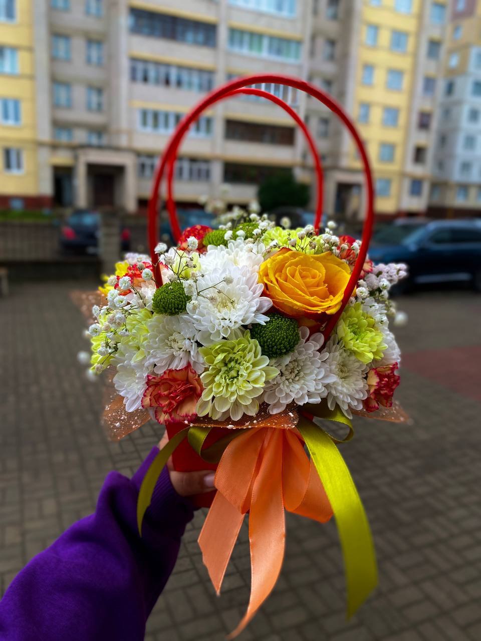 Сумочка с цветами №2